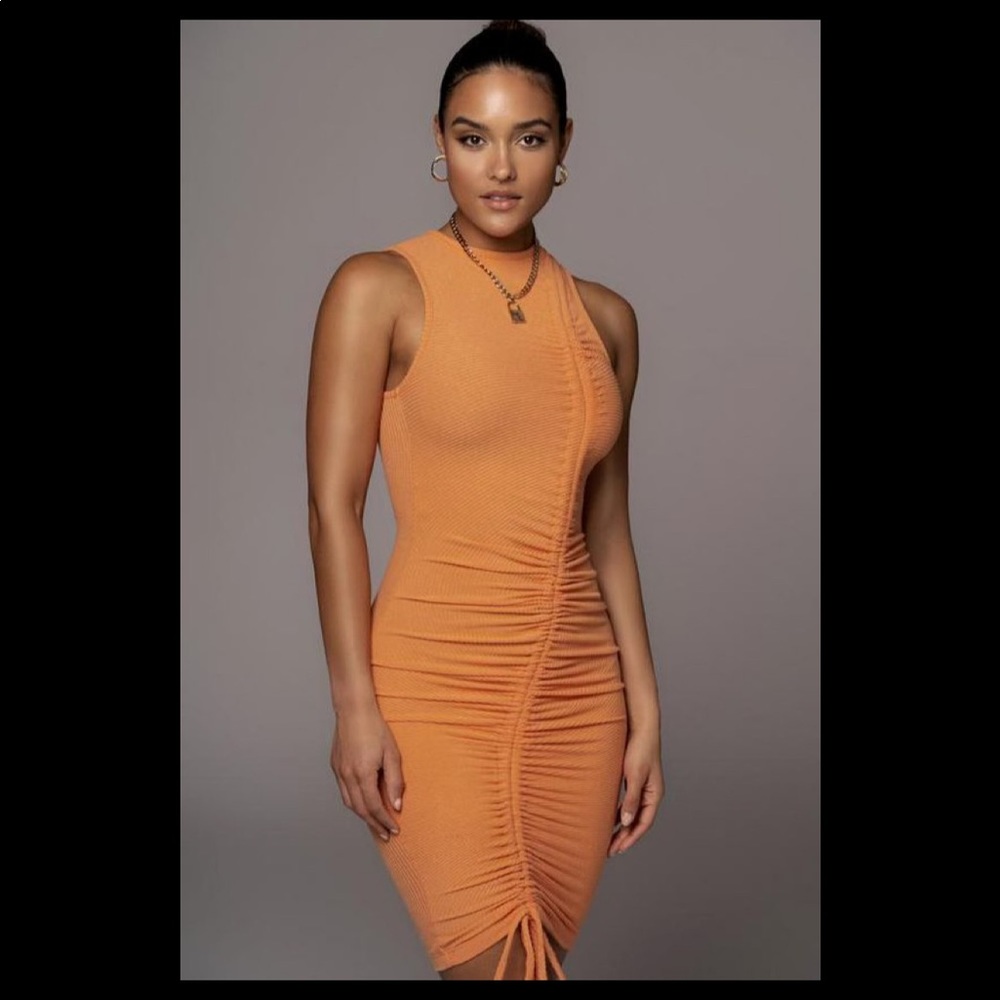 JLUXLABEL Sleeveless Ruched Dress